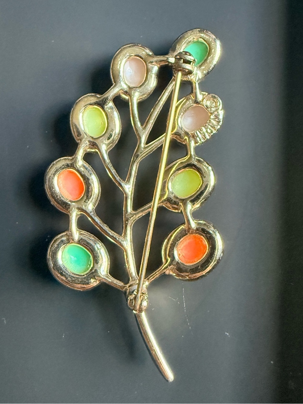 Vintage 1973 Sarah Coventry "Candy Land" brooch pin - Picture 4 of 6